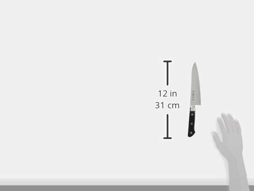 Fujitora FU-807 Kochmesser, 7,1 Zoll (180 mm), hergestellt in Japan, Kobaltlegierter Stahl, zweischn