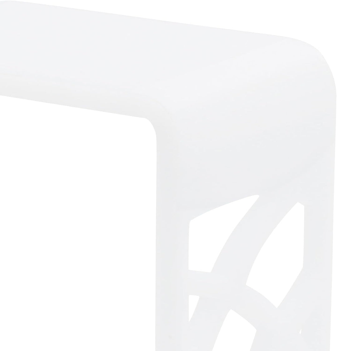 Acryl Sitzhocker Duschhocker Badhocker, U-Förmig Badezimmerhocker für Badezimmer, Eingangsbereich un