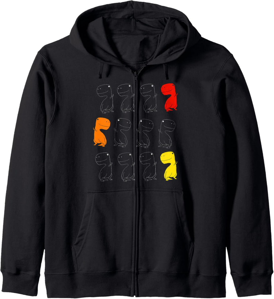 T-Rex - Dinosaurier Marsch Kapuzenjacke