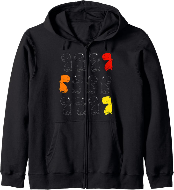 T-Rex - Dinosaurier Marsch Kapuzenjacke