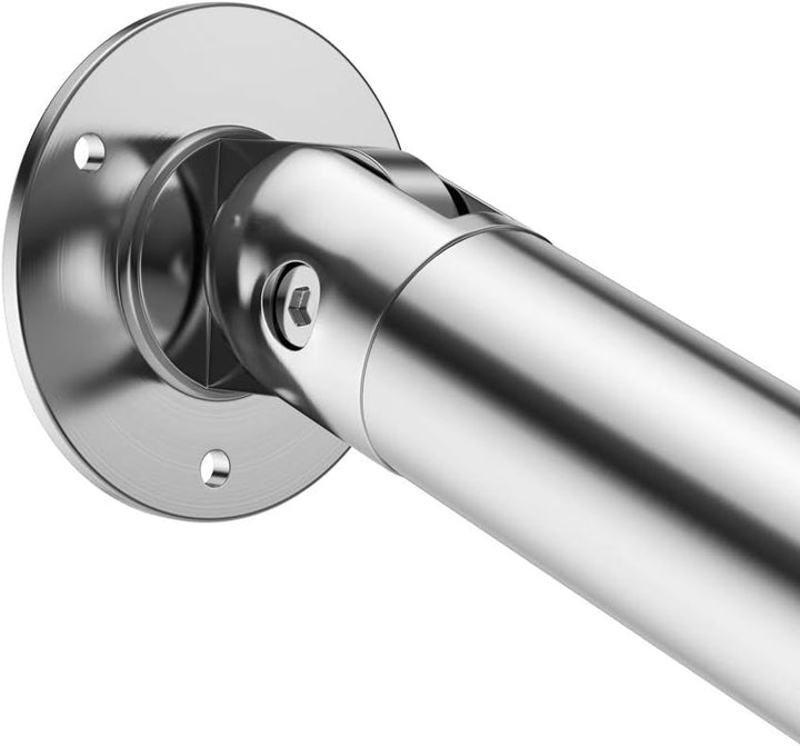 MONZANA® Edelstahl Eingangsgeländer 100cm Pflegeleicht Innen Aussen Handlauf Wandhandlauf Treppengel