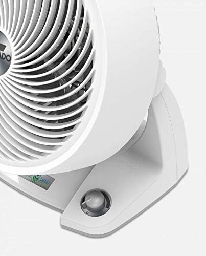 Vornado 633DC Ventilator | Leise und energiesparend | 46 dB | 24 m Reichweite | bis 80 qm | 99 Stufe
