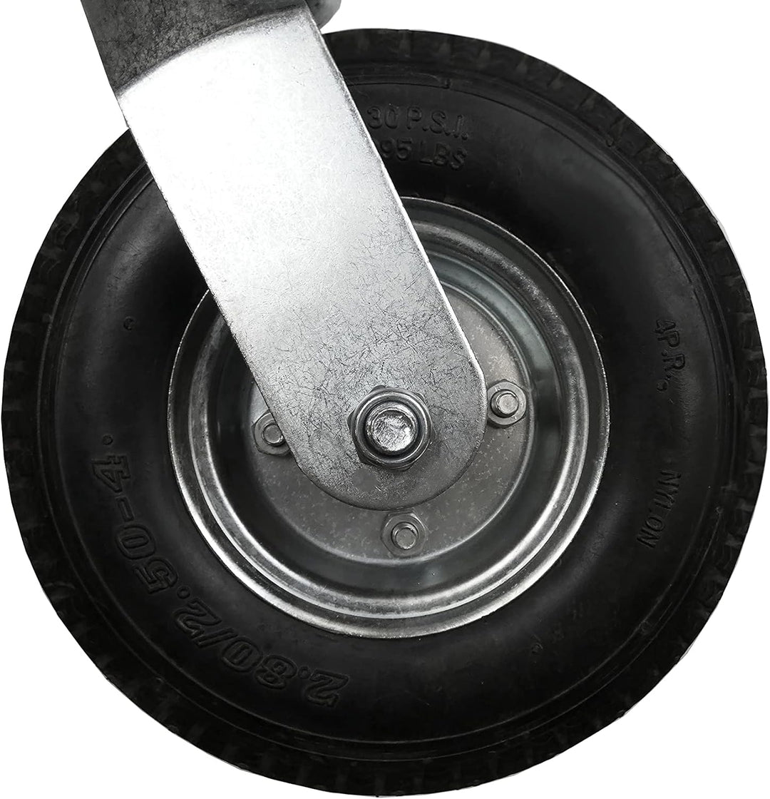 Shepherd Hardware 4-Zoll Schwarz Gummi Gate Caster, 9798 8 inch, 8 inch