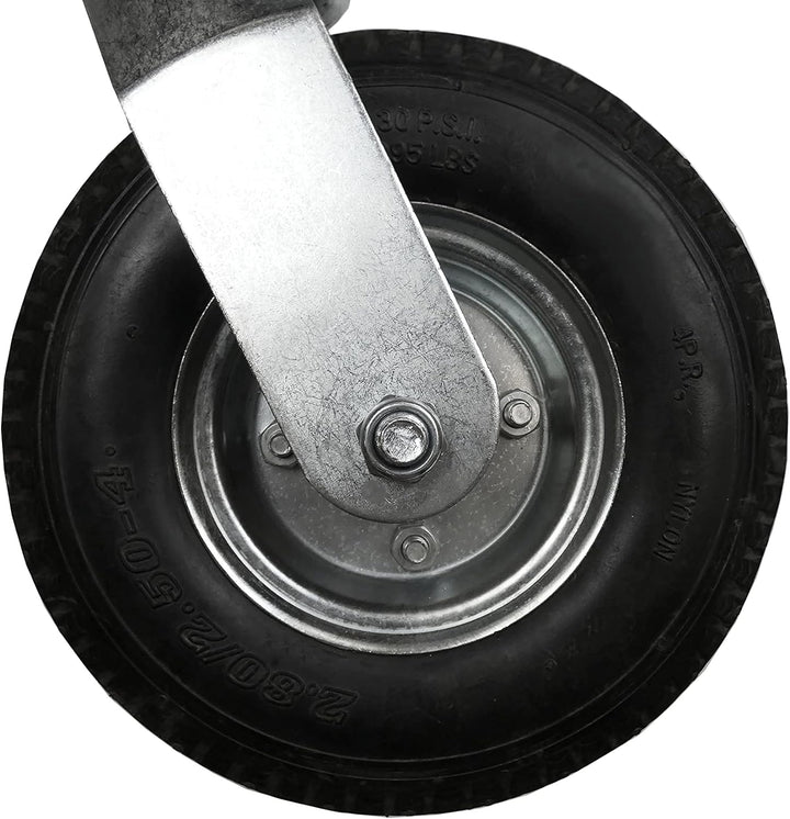 Shepherd Hardware 4-Zoll Schwarz Gummi Gate Caster, 9798 8 inch, 8 inch