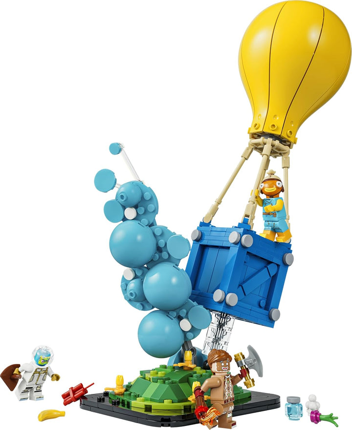 LEGO Fortnite Vorratslieferung - Spielzeug mit Minifiguren Fischstäbchen, Leviathan & Lebkuchenkanon
