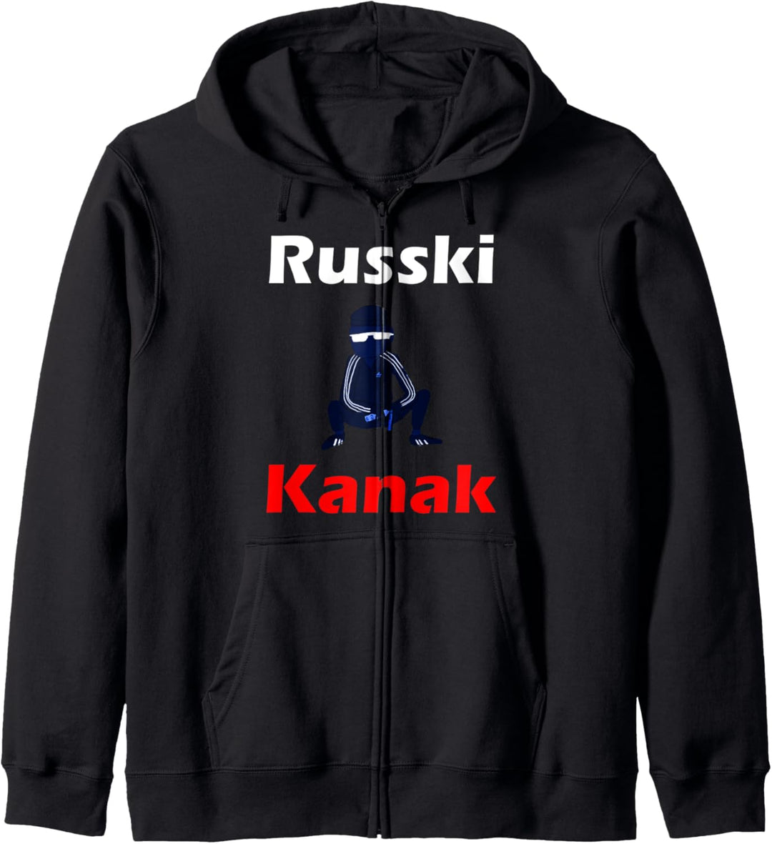 Russki Kanak T-Shirt Gopnik T-Shirt für Russen aus Russland Kapuzenjacke