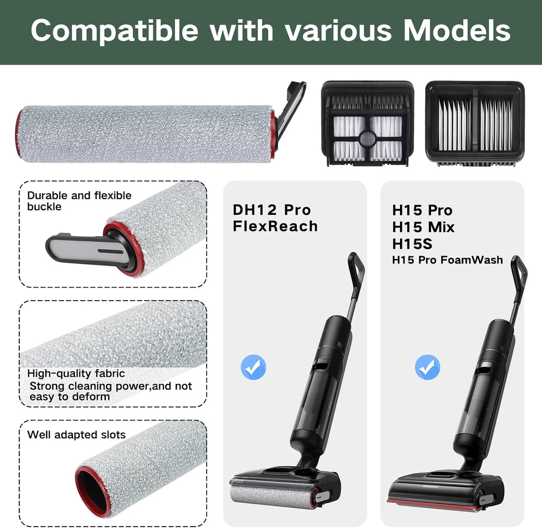 Zubehör für Dreame H12 Pro FlexReach / H15 Pro / H15 Mix Trockensauger | NICHT für H12 Pro. Passend