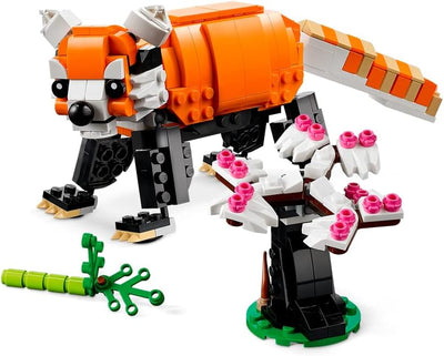 Lego Creator 3-in-1 Set: Majestätischer Tiger 31129 + Tropischer Papagei 30581(Polybag), für Kinder