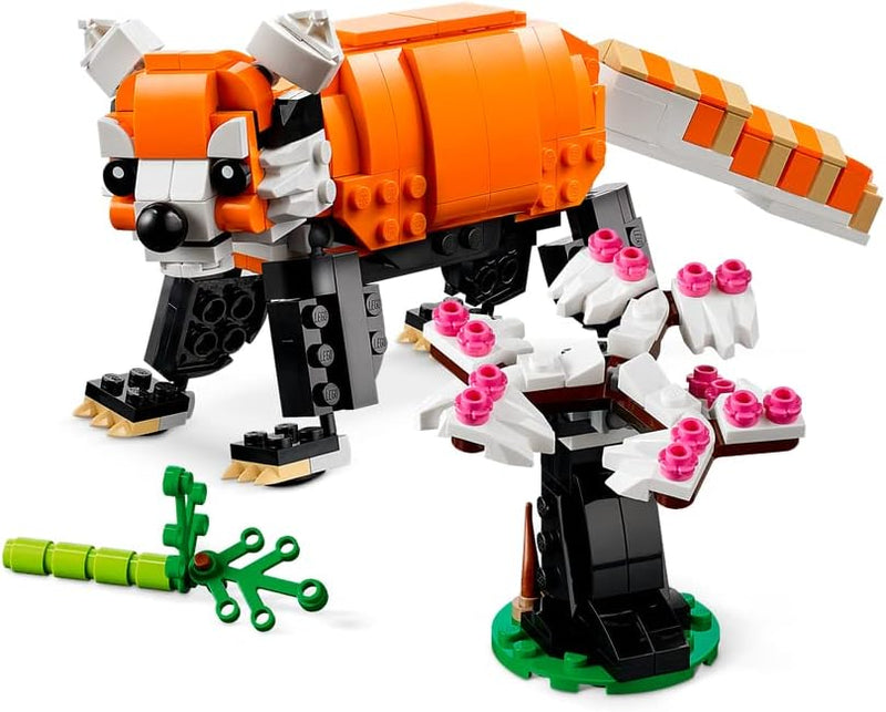 Lego Creator 3-in-1 Set: Majestätischer Tiger 31129 + Tropischer Papagei 30581(Polybag), für Kinder
