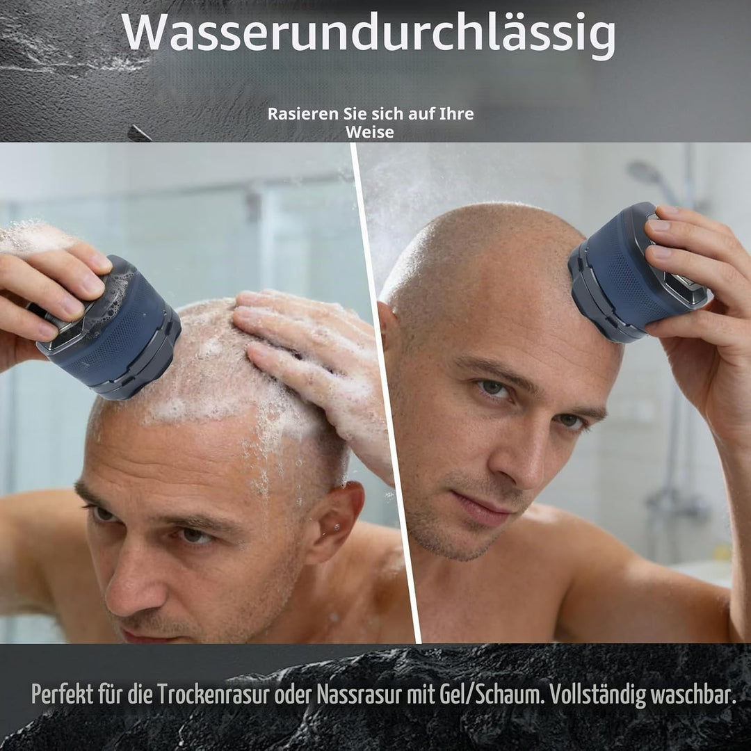 Magnetischer Rasierköpfe mit 6 Ersatzklingen für viele 6D magnetische Elektrorasierer, kompatibel mi