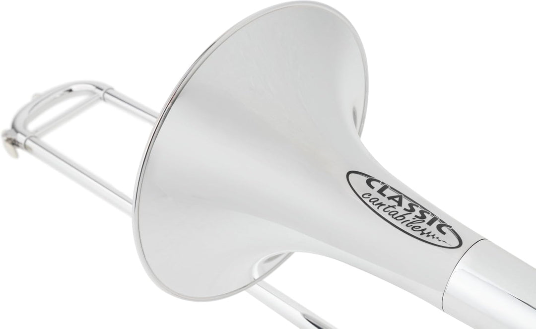 Classic Cantabile MardiBrass ABS Kunststoff Quart-Posaune - Bb/F-Stimmung - Fiberglas-Zug - 850g lei