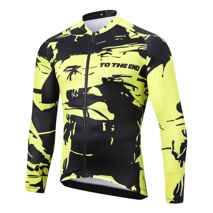 UGLY FROG FBAFu 2025 Langarm, Fahrradbekleidung T Shirt für Männer, Atmungsaktive Cycling Jersey Sch