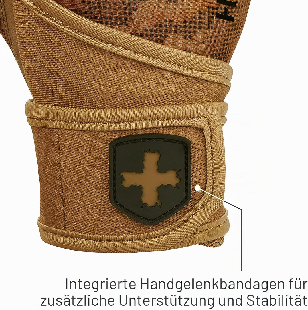 Harbinger Pro Wristwrap Handschuhe, Hebehandschuhe für diejenigen, die Flexibilität und Atmungsaktiv