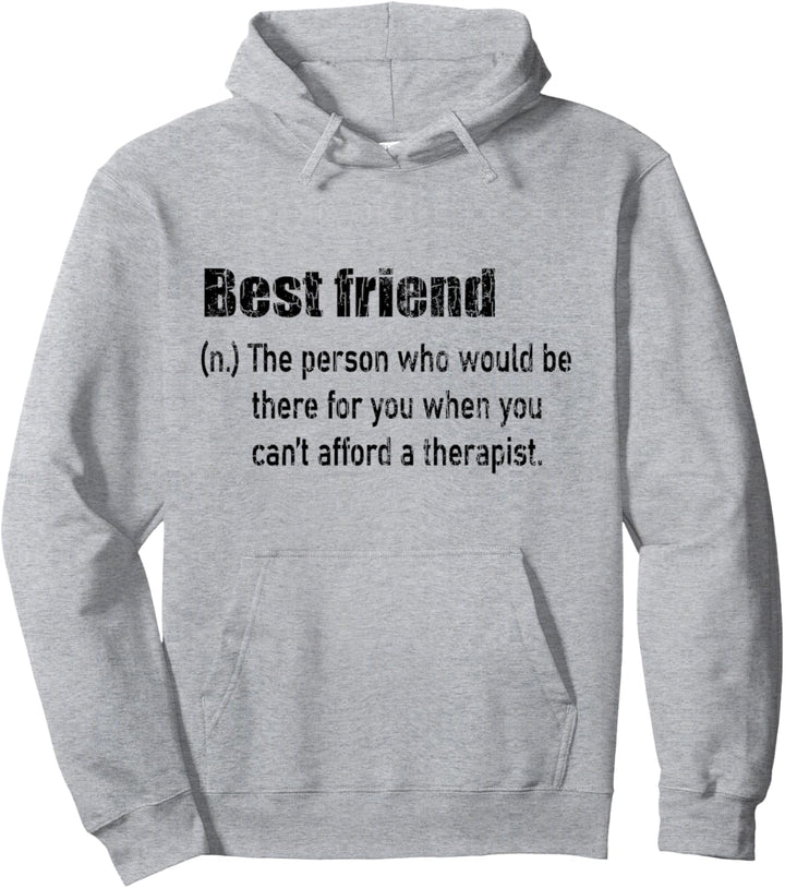 Best Friend Definition Funny BFF Bestie Grafik Pullover Hoodie