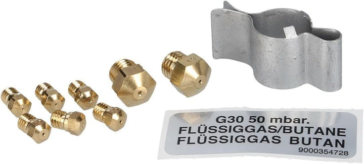 easyPART Kompatibel/Ersatz für BOSCH 12012018 Düsensatz G30 50mbar für Gaskochfeld