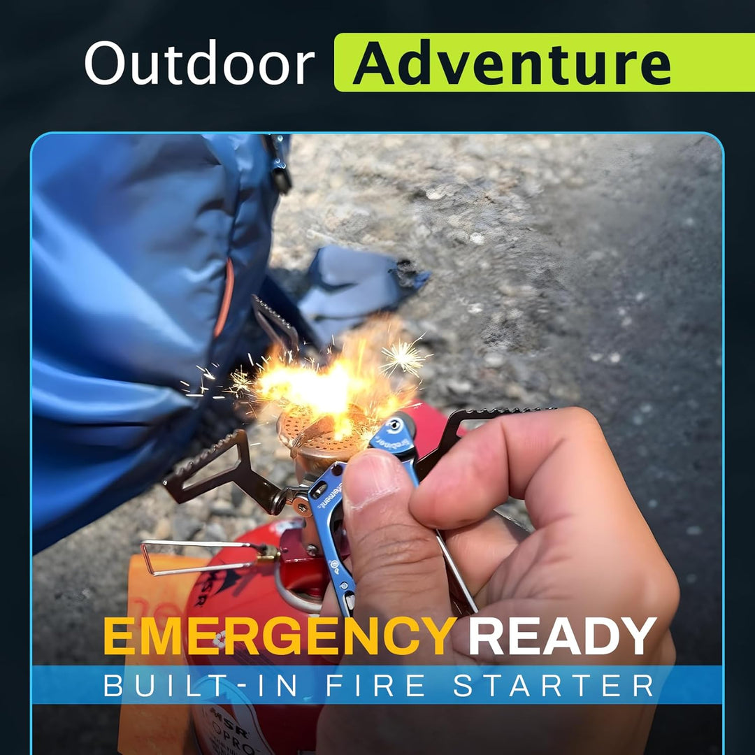 Outdoor Element Firebiner Aurora Schwarz, Schwarz