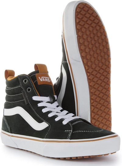 Vans Herren Filmore Hi Vansguard Sneaker 44.5 EU Wildleder Dark Forest, 44.5 EU Wildleder Dark Fores