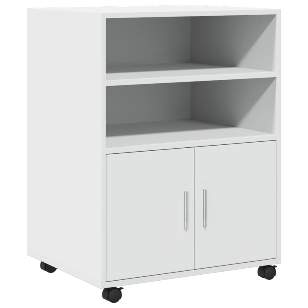 vidaXL Rollschrank, Büroschrank mit Stauraum, Aktenschrank für Wohnzimmer Büro, Bürocontainer Schran