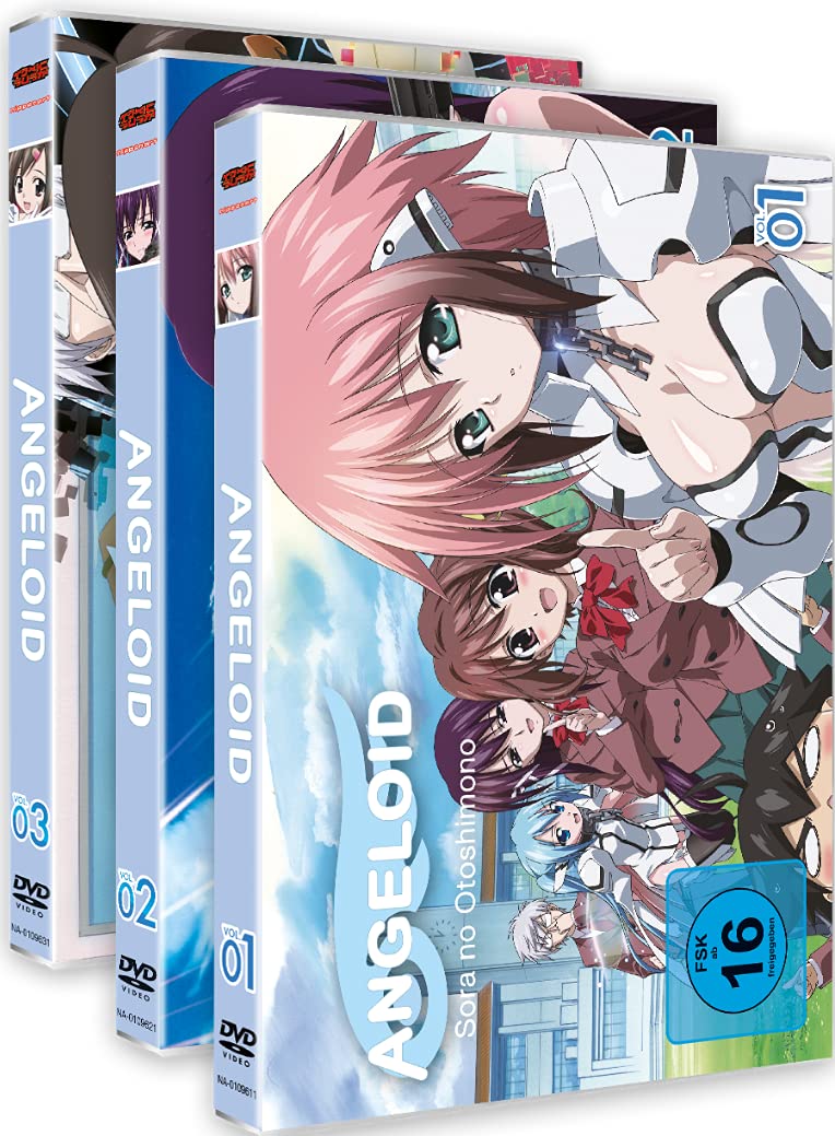 Angeloid - Sora no Otoshimono - Staffel 1 - Gesamtausgabe - Bundle - Vol.1-3 - [DVD], DVD