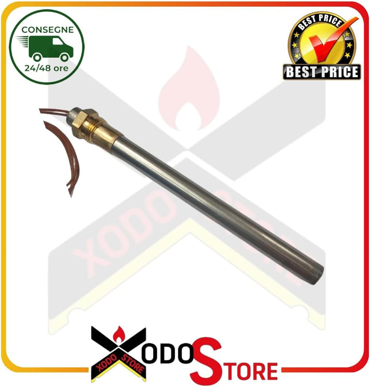Zündkerze D.12,5 - L 163 mm - 330 W für Pelletofen Pyros, Naturaline, Whitfield