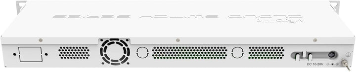 MikroTik CRS326-24G-2S+RM, 24x Gigabit Switch with 2x SFP+ Cages in 1U Rackmount Case