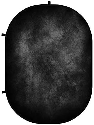 Kate Schwarzer Fltbarer Hintergrund 1,5x2m Fotografie-Hintergrund tragbar faltenfrei Photo Booth Pop