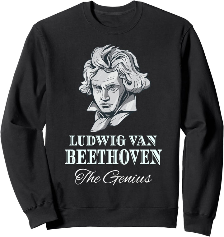 Ludwig van Beethoven Genie Komponist Sinfonie Oper Klassik Sweatshirt