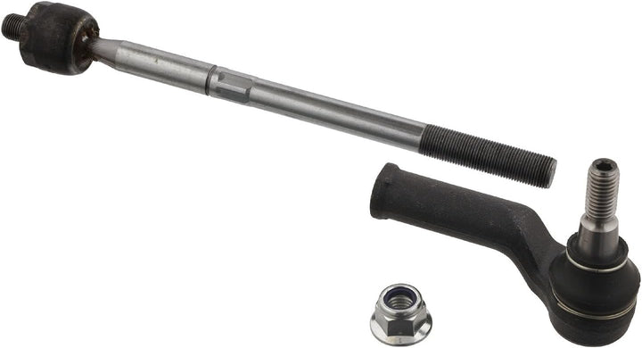 febi bilstein 37762 Spurstange mit Endstück und Sicherungsmutter , 1 Stück Vorderachse rechts, Vorde