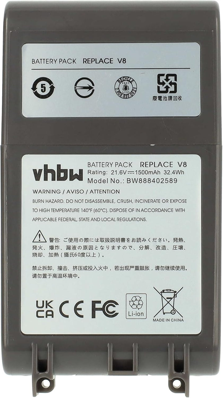 vhbw Akku Ersatz für Dyson 215967-01/02