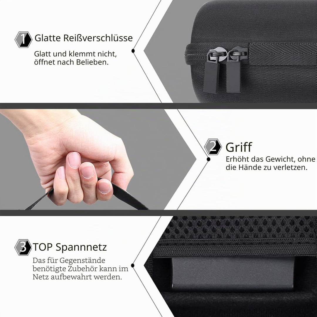 co2CREA Hart Tasche Schutzhülle für Bose SoundLink Revolve/Revolve (Serie II) tragbarer Bluetooth-La