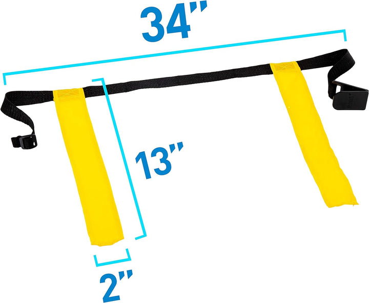 Franklin Sports Youth 8 Player Flagge Fussball-Kit
