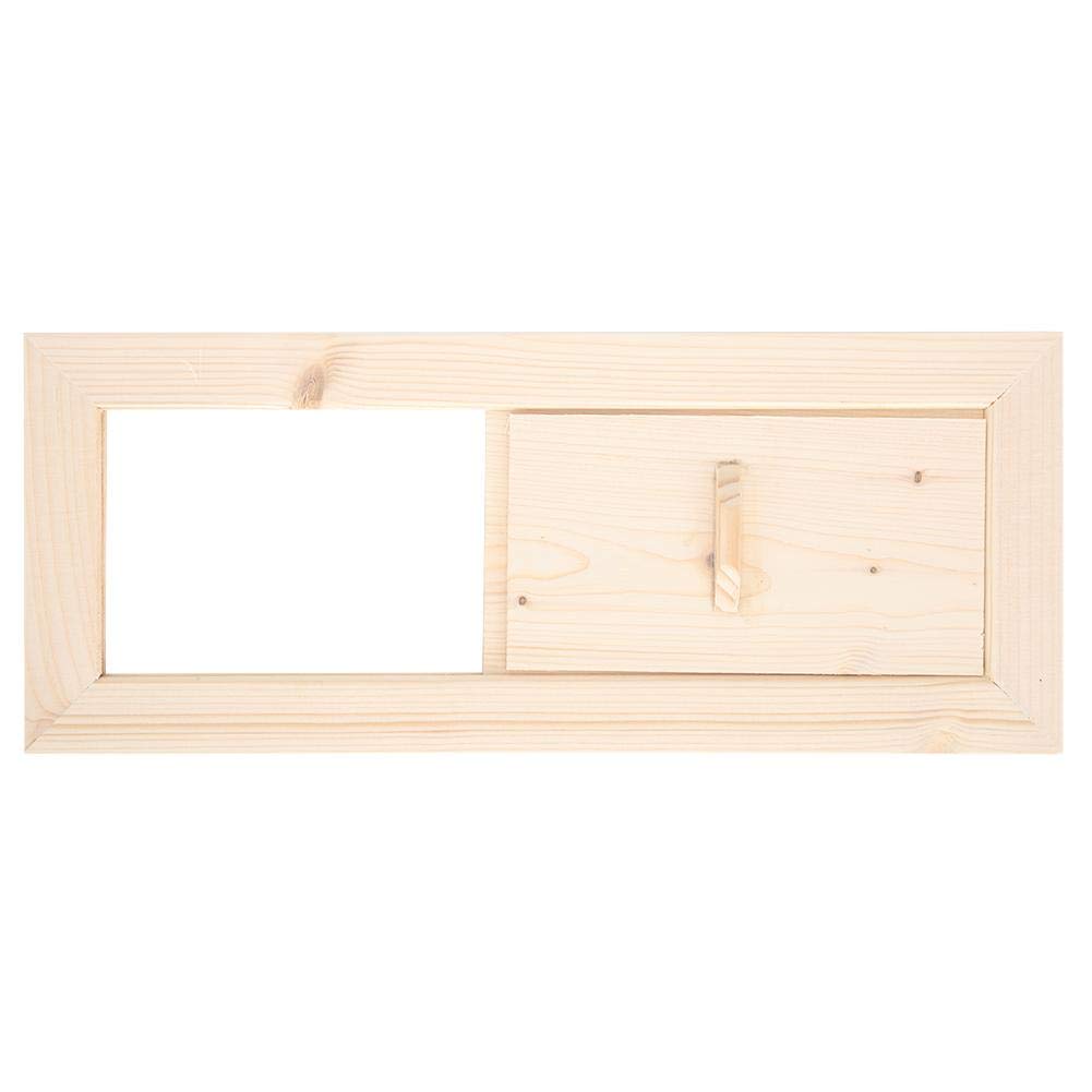 Fdit Hemlock Sauna Lüftungsgitter Lüftungsgitter für Saunaräume Zubehör für Saunaräume MEHRWEG VERPA