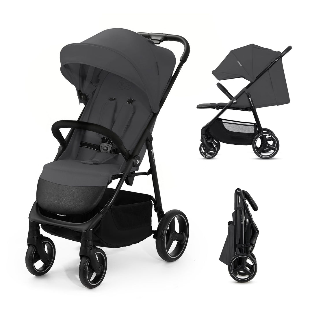 Kinderkraft TRIG 3 Kinderwagen, Kinderbuggy, Liegewagen, Sportwagen, Buggy, Zusammenklappen, Breite