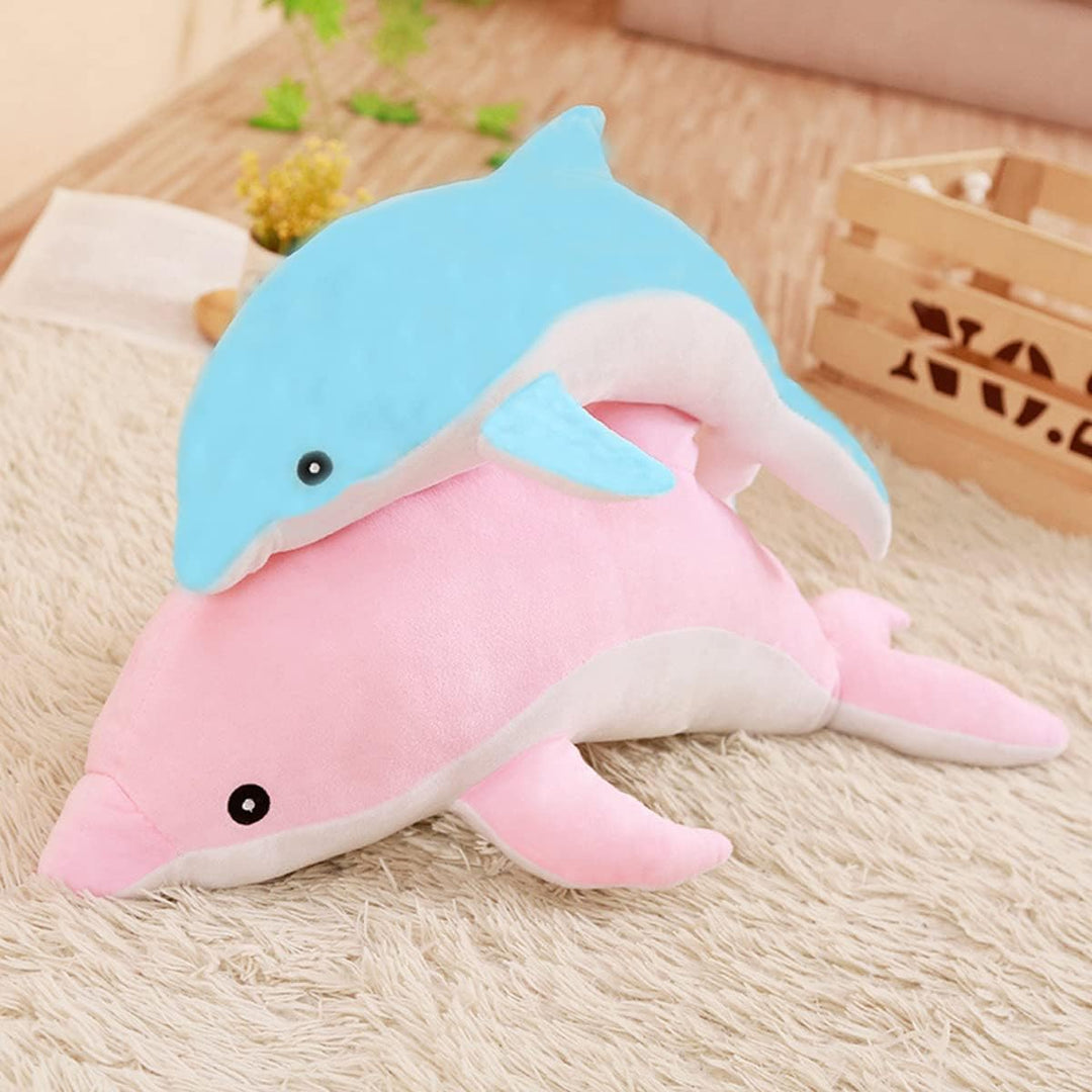 Delfin Plüschtiere Schöne Gefüllte Weiche Tier Umarmungskissen Delphin Puppen für Kinder (100cm/39.3