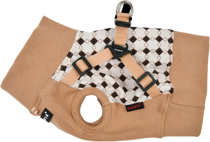 Puppia Jace Jacket Hundegeschirr Pullover Warm Winter Rautenmuster für kleine und mittelgrosse Hunde