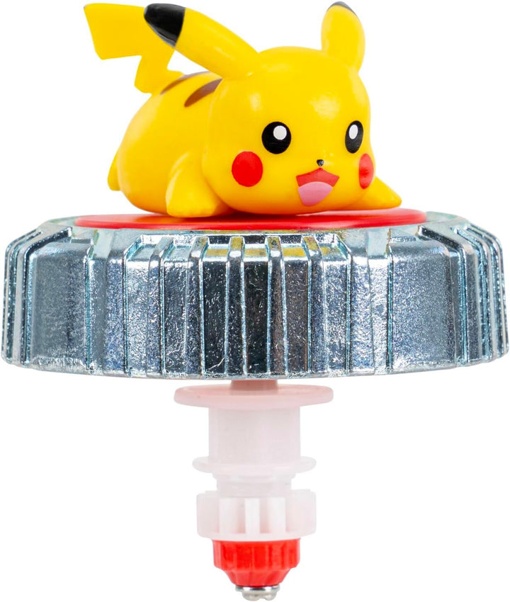 Pokémon PKW4936 Pikachu Battle Spinner Pack | Battle Spinner mit Superball-Launcher