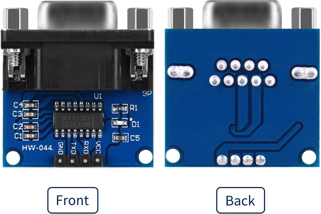 Konvertermodul für RS232 zu TTL, serielles Port-Modul/Buchse serielle Port-Platine auf TTL mit MAX32