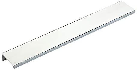 SOTECH 5er Set Möbelgriffe Blankett Jane 280 mm Chrom poliert Schrankgriffe Hinterschraubgriffe Küch