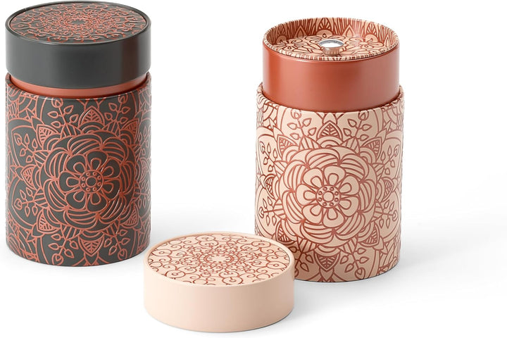 Eigenart 2er Dosen-Set Mandala (für max. 150g) 150g Bunt, 150g Bunt