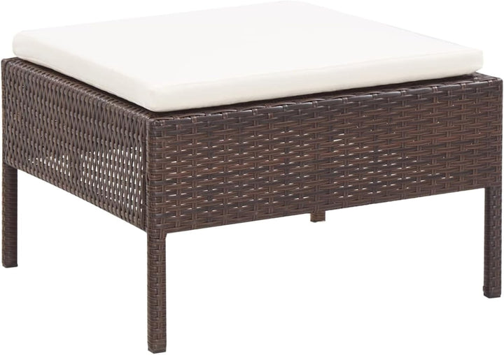 Festnight 3 Teilig Rattan Gartenmöbel Set Lounge Set balkonmobel klein Balkon balkonmobel Set Balkon