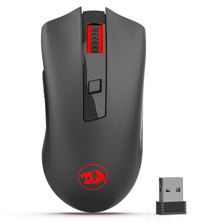 Redragon M652 Optische 2.4G Wireless Maus mit USB-Empfänger, tragbare Gaming & Office Mäuse, 5 einst