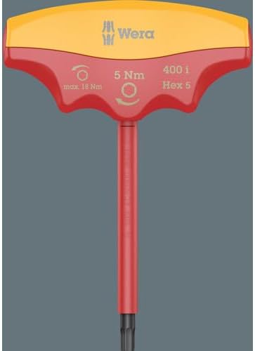 Wera 05004981001 400 i VDE Hex Drehmomentindikator, 5.0 mm, 5.0 Nm, 5.0 mm