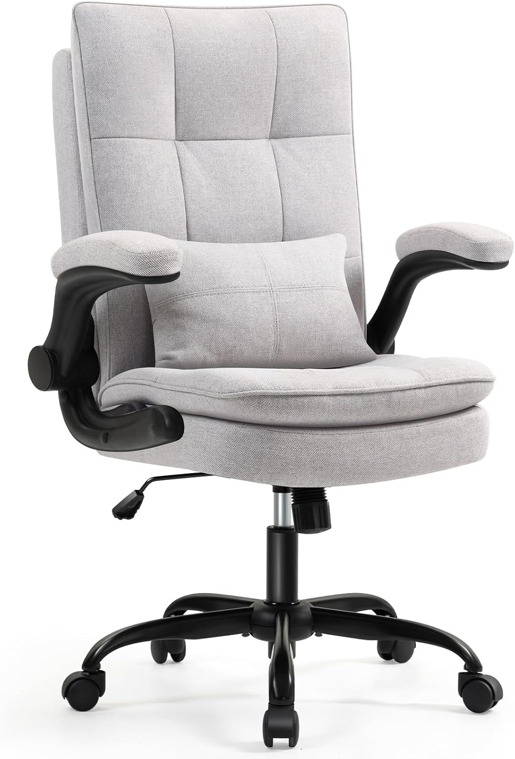 Asukale Bürostuhl Ergonomisch [TESTSIEGER] Schreibtischstuhl | Atmungsaktiver Stoff & Hohe Rückenleh