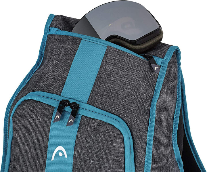 HEAD Damen, Anthracite/Blue Women Backpack, OneSize