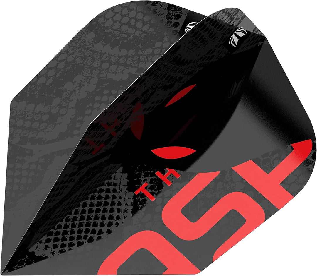 Target Darts Nathan Aspinall Die Asp Schwarz 80% Wolfram Schweizer Punkt Stahlspitze Darts Set 22G,