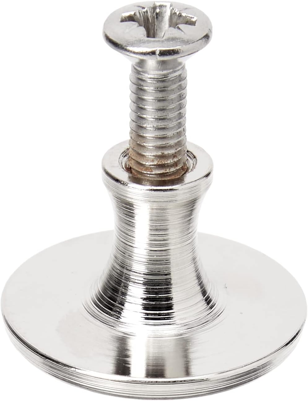 STAUB Knauf, Rund, 2 cm, Nickel, Für Bräter mit Durchmesser 10-12 cm, Silber Nickel 2 cm, Nickel 2 c
