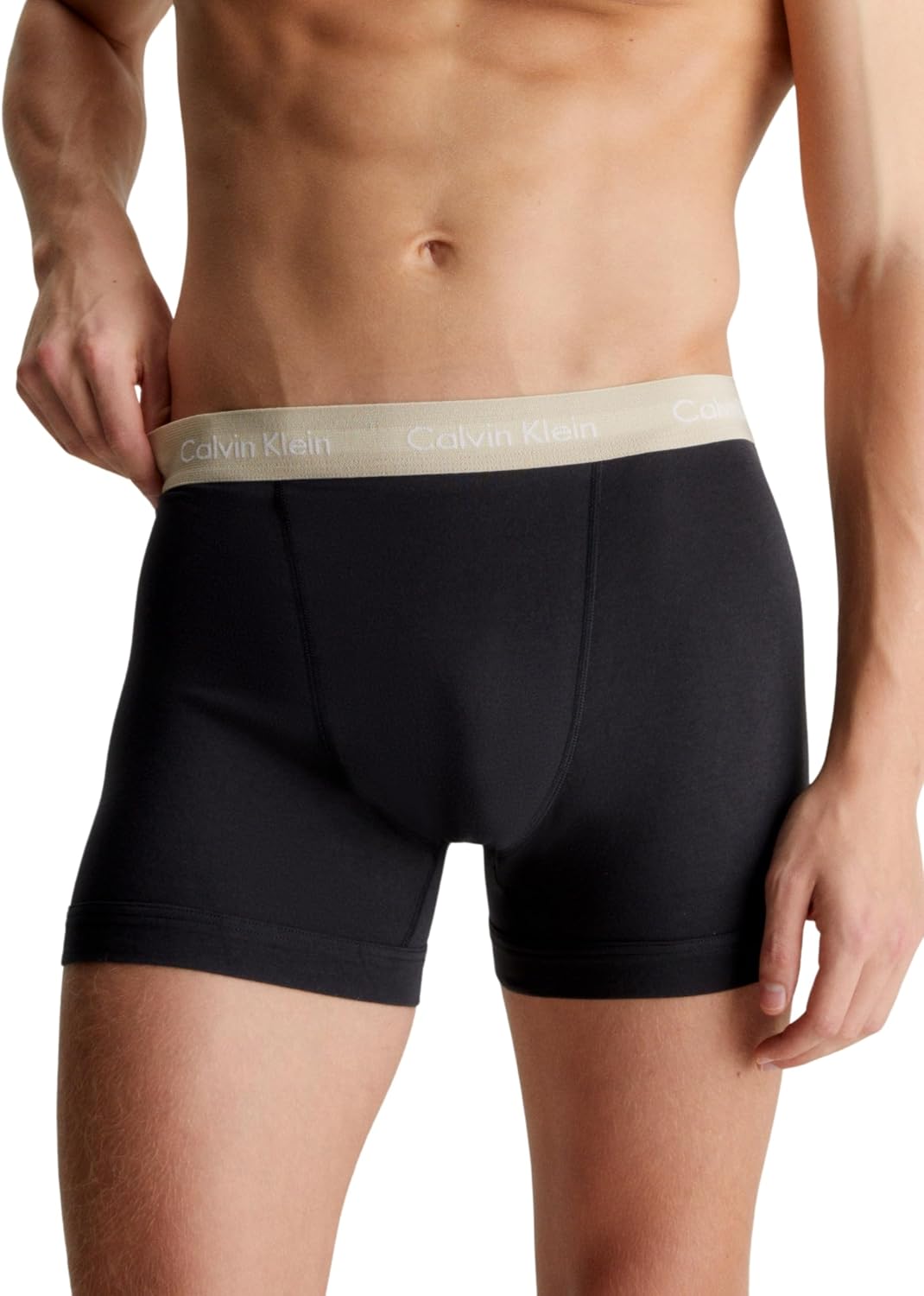 Calvin Klein Herren Trunk (3er Pack) XS Black (B- Rumba, Caribou, Black Wbs)