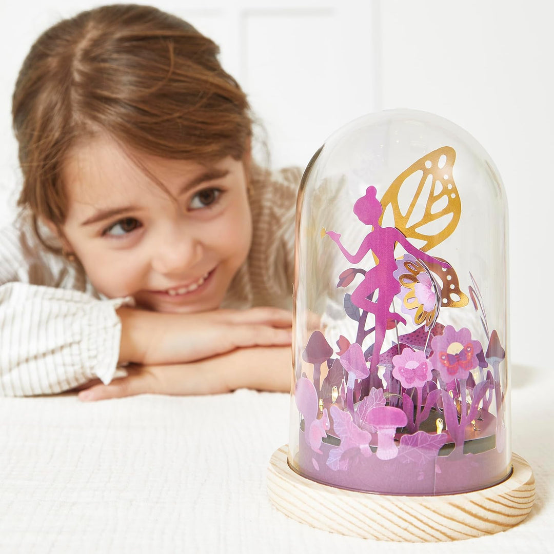 Janod J09177 Lichterglocke zum Selbermachen-Thema Fee-Lichterkette mit Batterien-Les Ateliers Déco-K