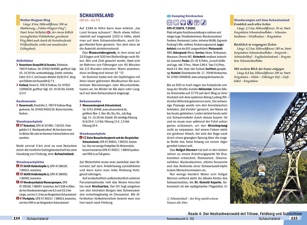 Reise Know-How Wohnmobil-Tourguide Bodensee, Schwarzwald und Schwäbische Alb (mit Oberschwäbischer B