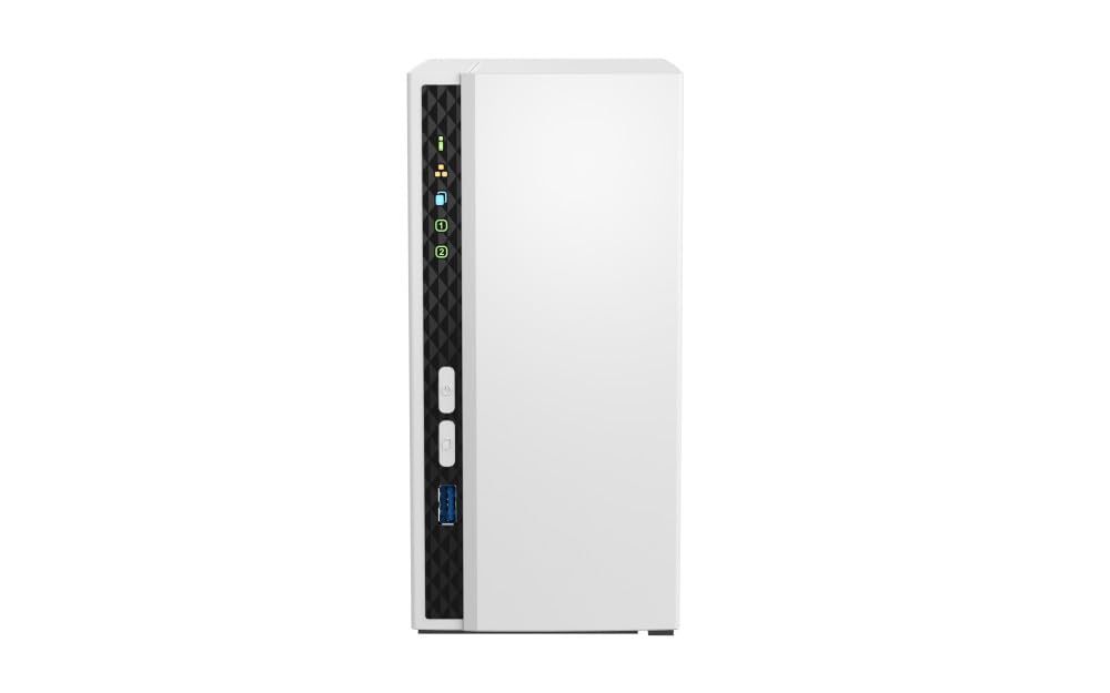 Qnap TS-233 ARM 4-Core Cortex-A55 2,0GHz Prozessor, 2 GB onboard (Nicht erweiterbar) 4TB Bundle mit